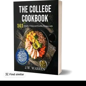 The College Cookbook by - Black Cover